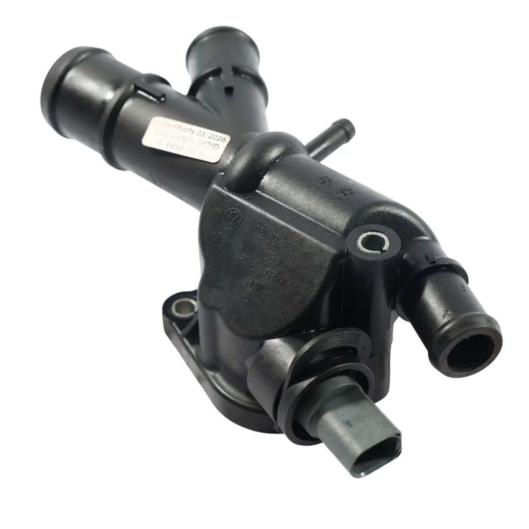 Audi Octavia 1Z 2.0 TDI CEGA Carcasa Termostato Refrigerante - SKU 03L121132Q - Número de pieza 03L121132Q
