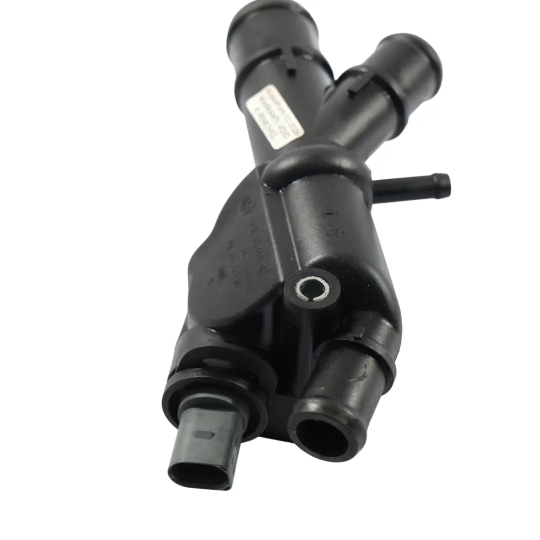 Audi Skoda Octavia 1Z 2.0 TDI CEGA Boîtier Thermostat Liquide - SKU 03L121132Q - Numéro de pièce 03L121132Q