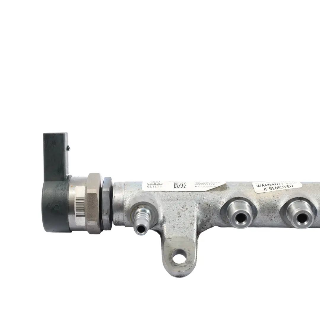 Injector Rail Line to Audi A4 B8 A5 8T Q5 8R 2.0 TDI Diesel Fuel with Part number 03L130089A Audi A4 B8 A5 8T Q5 8R 2.0 TDI Diesel Fuel Injector Rail Line - SKU 03L130089A-2 - Part number 03L130089A