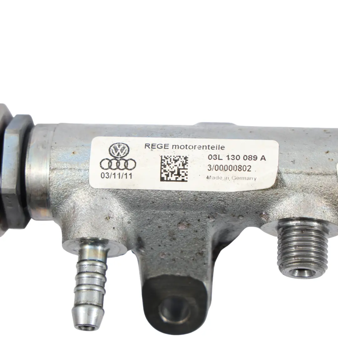 Audi A4 B8 A5 8T Q5 8R 2.0 TDI Diesel Linea Alimentazione Iniettori - SKU 03L130089A-2 - Numero di parte 03L130089A