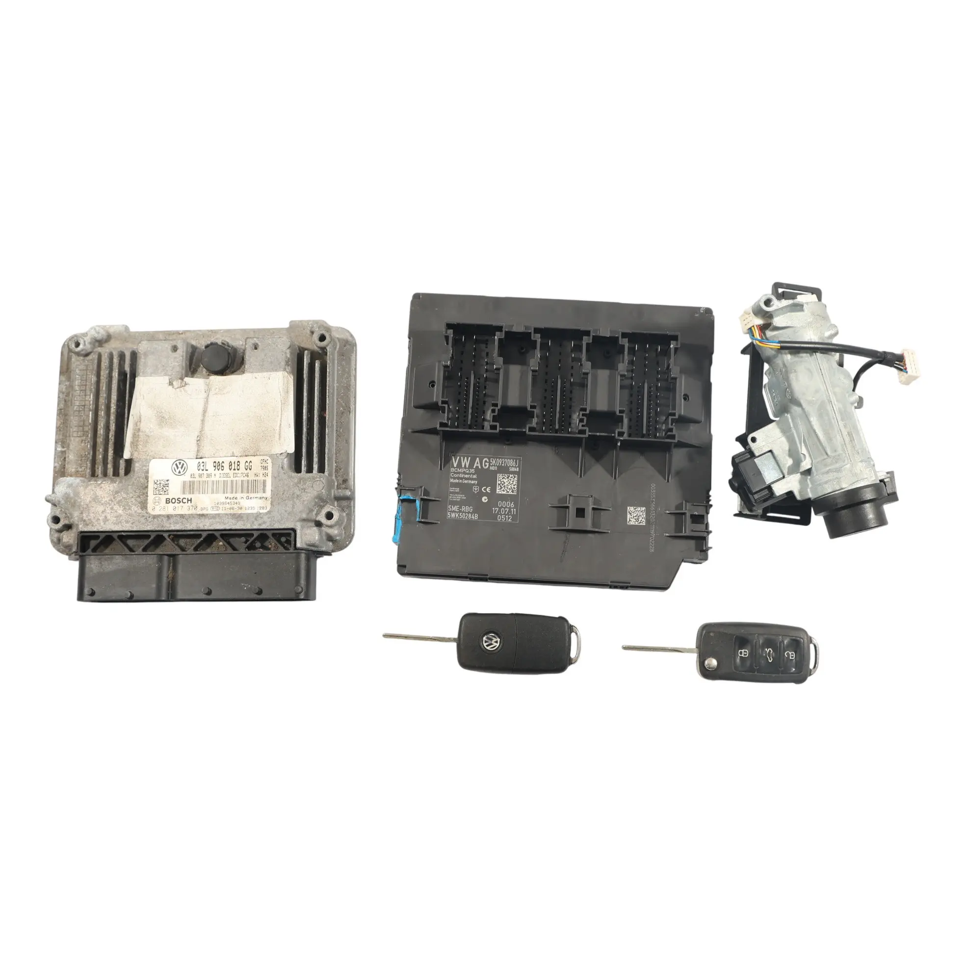 Volkswagen Scirocco MK3 2.0 TDI CFHC Kit ECU 03L906018GG Automatico