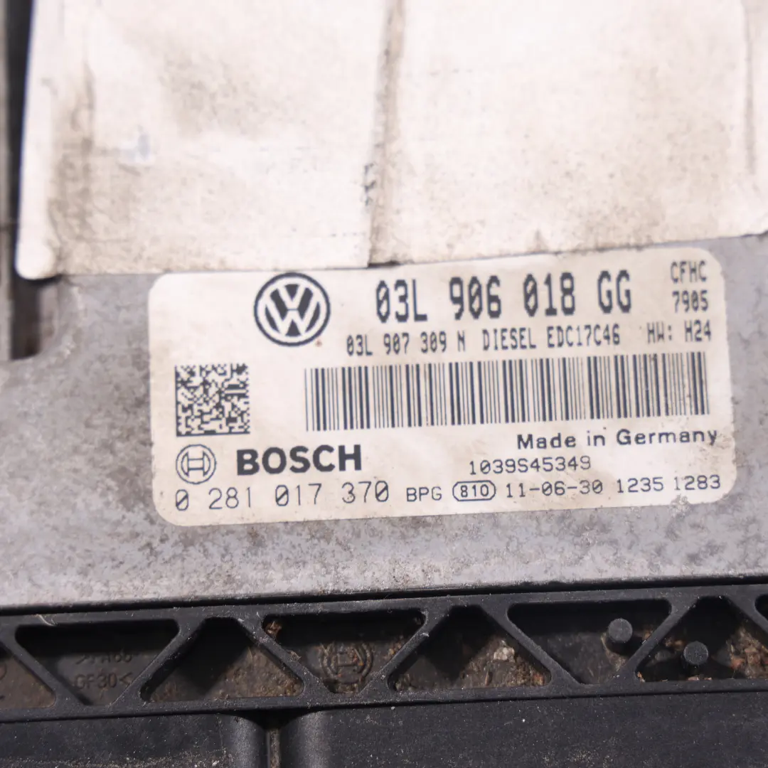 Mk3 2.0 TDI 140HP CFHC Motor Steuergerät Kit Automatic für VW Scirocco mit Teilenummer 03L906018GG VW Scirocco Mk3 2.0 TDI 140HP CFHC Motor Steuergerät Kit Automatic - SKU 03L906018GG - Teilenummer 03L906018GG