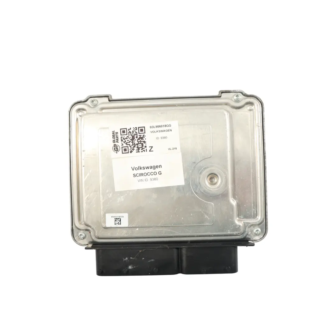 VW Scirocco Mk3 2.0 TDI 140HP CFHC Engine Control ECU Kit Automatic - SKU 03L906018GG - Part number 03L906018GG