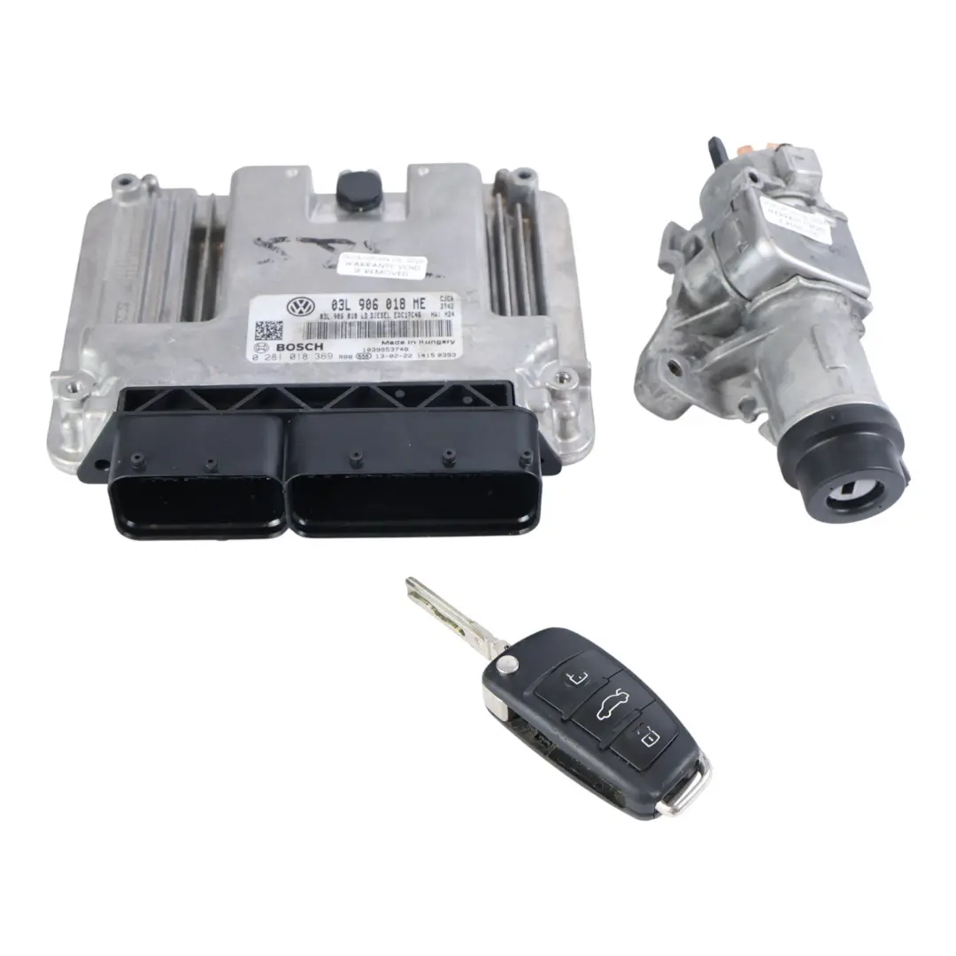 Seat Exeo 3R 2.0 TDI CJCA 143HP Motor Steuer Gerät ECU Kit Manual - SKU 03L906018ME-1 - Teilenummer 03L906018ME