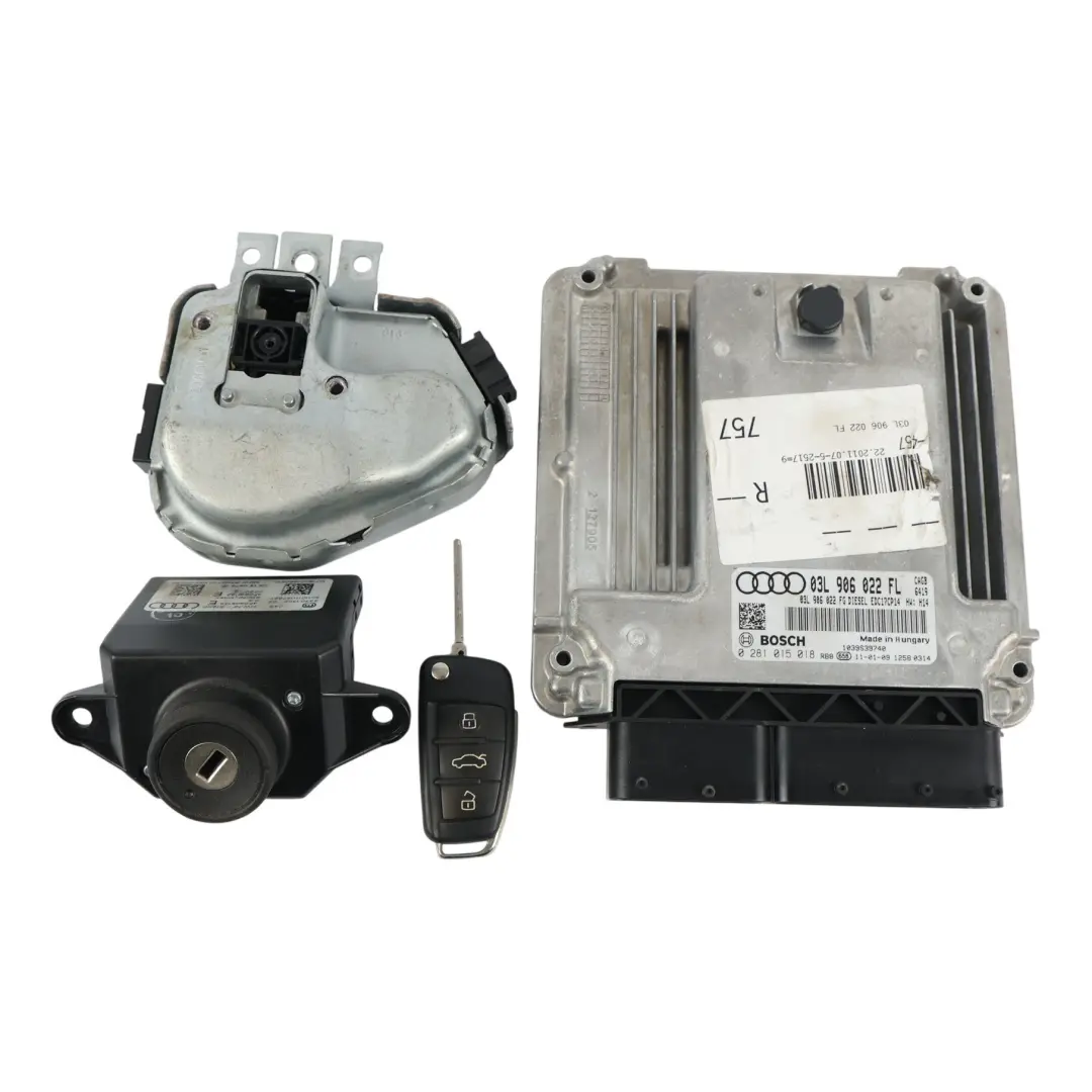 Audi A6 C6 2.0 TDI 233HP CAGB Kit ECU Controllo Motore - SKU 03L906022FL-1 - Numero di parte 03L906022FL