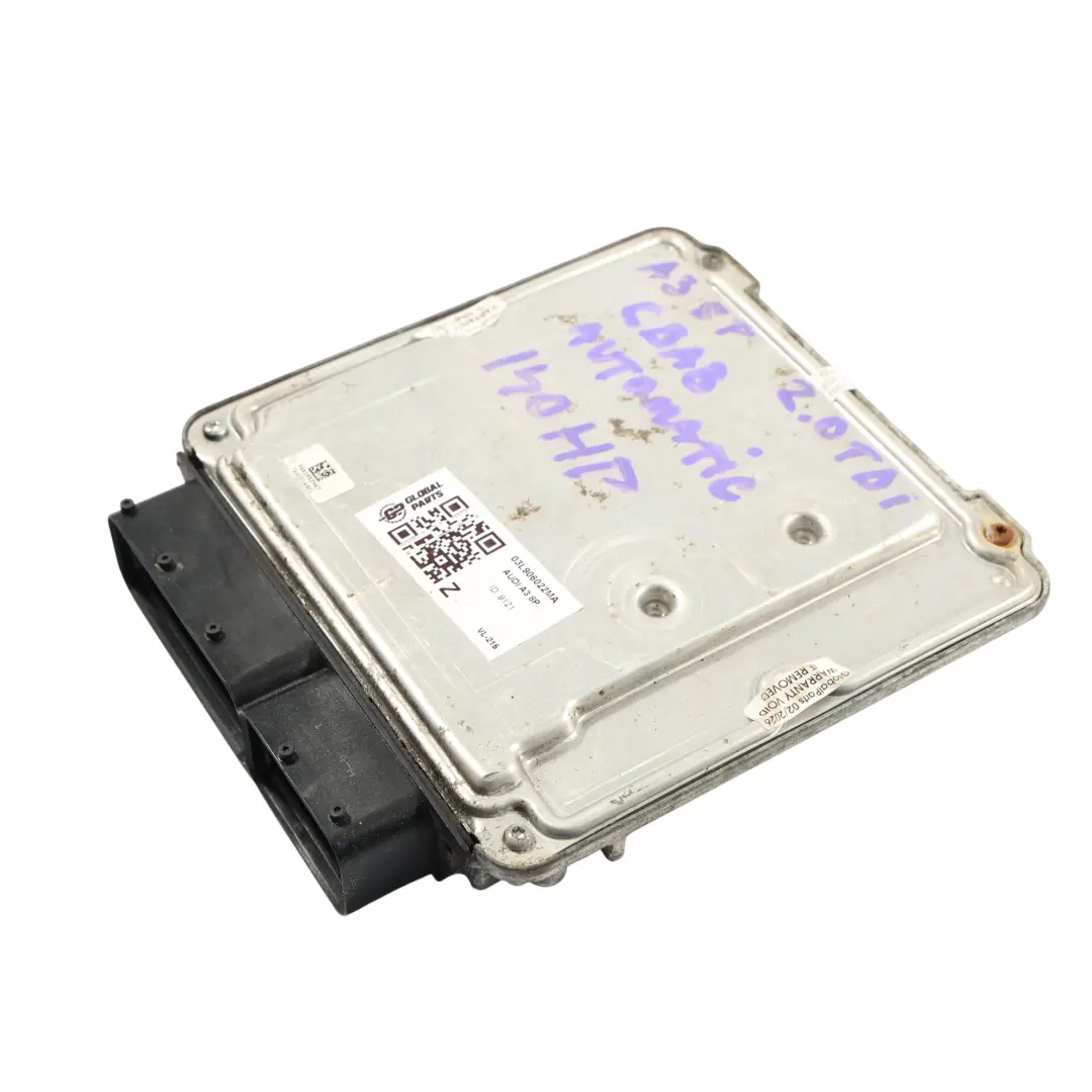 Audi A3 8P 2.0 TDI CBAB 140HP Sterownik Silnika ECU Automat - SKU 03L906022MA - Numer Części 03L906022MA