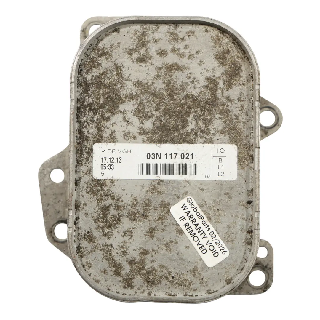 Audi A3 8V A4 B8 Unité Refroidisseur Huile Moteur 1.6 TDI - SKU 03N117021 - Numéro de pièce 03N117021