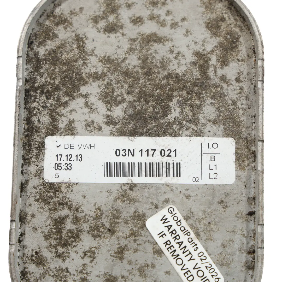 Audi A3 8V A4 B8 Refrigerador Aceite Unidad Refrigeración 1.6 TDI - SKU 03N117021 - Número de pieza 03N117021