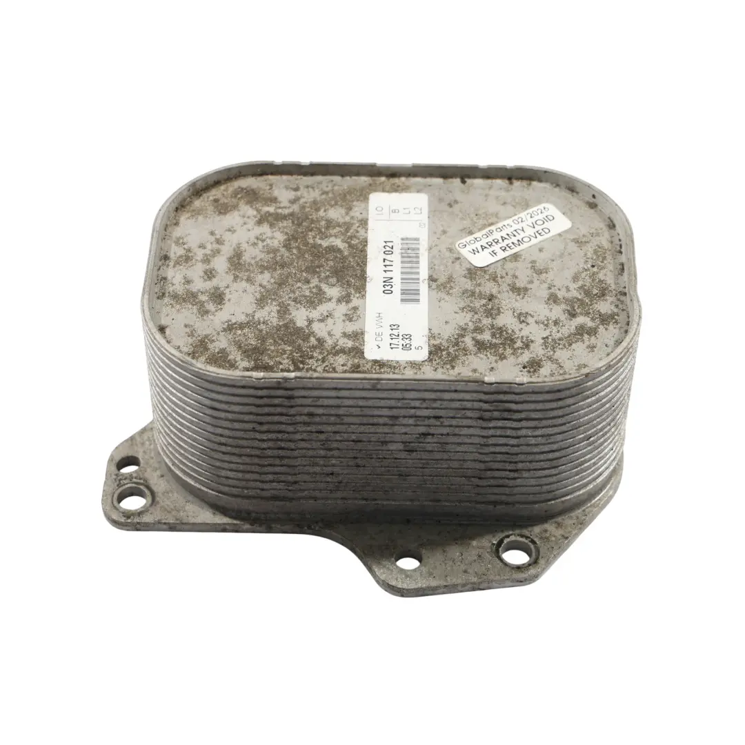 Unité Refroidisseur Huile Moteur 1.6 TDI pour Audi A3 8V A4 B8 à propos du numéro de pièce 03N117021 Audi A3 8V A4 B8 Unité Refroidisseur Huile Moteur 1.6 TDI - SKU 03N117021 - Numéro de pièce 03N117021
