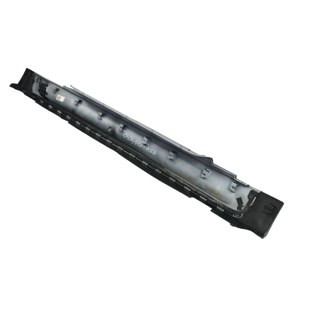 Side Skirt JCW Door Sill Trim Left N/S Astro Black Metallic - A25 to Mini R56 R57 with Part number 0404115 Mini R56 R57 Side Skirt JCW Door Sill Trim Left N/S Astro Black Metallic - A25 - SKU 0404115-ASB - Part number 0404115