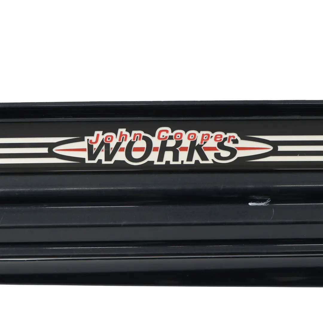 Seitenschweller JCW Türschwellerverkleidung Links Astro Black - A25 für Mini R56 R57 mit Teilenummer 0404115 Mini R56 R57 Seitenschweller JCW Türschwellerverkleidung Links Astro Black - A25 - SKU 0404115-ASB - Teilenummer 0404115