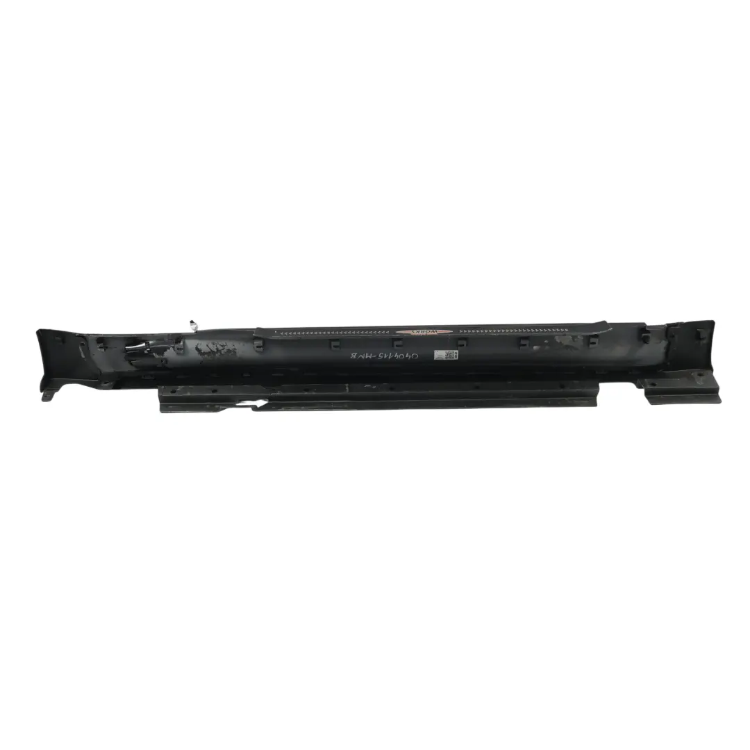Mini R56 R57 JCW Left Door N/S Sill Skirt Side Trim Midnight Black - A94 - SKU 0404115-MNB - Part number 0404115