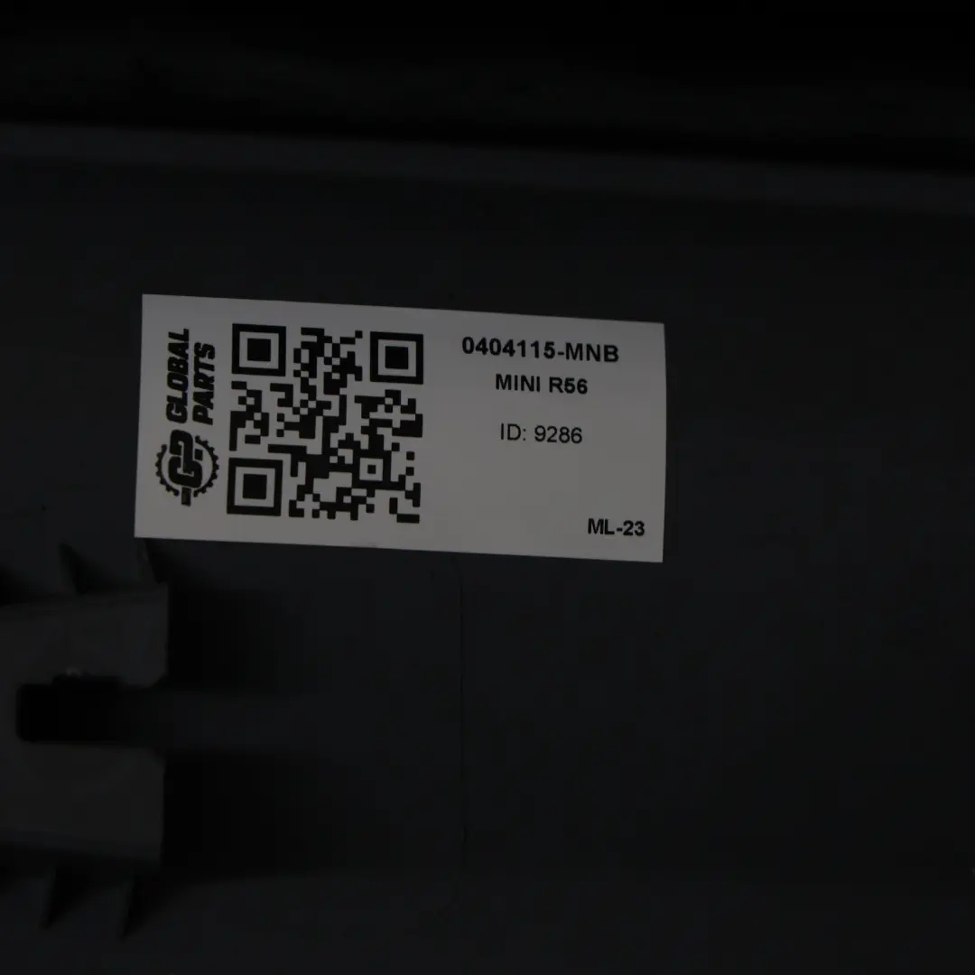 Mini R56 R57 JCW Porta Sinistra Gonna Laterale Midnight Black Metallic - A94 - SKU 0404115-MNB - Numero di parte 0404115