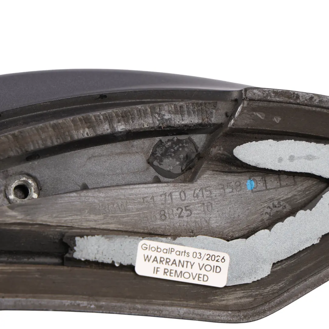 Spoiler Top Lid Sparkling Graphite Metallic A22 to BMW E93 Rear with Part number 0415358 BMW E93 Rear Spoiler Top Lid Sparkling Graphite Metallic A22 - SKU 0415358-SG - Part number 0415358