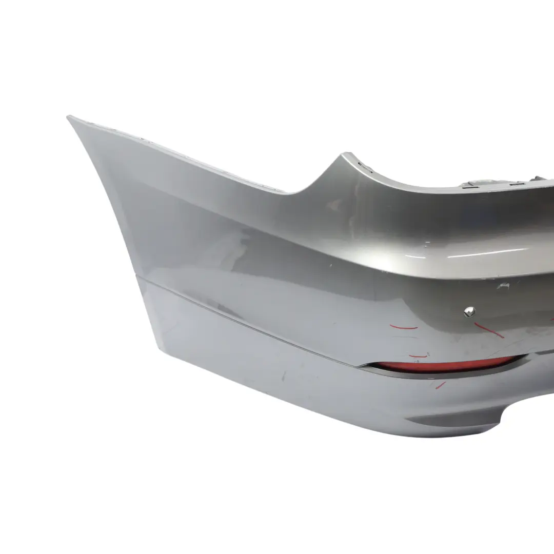 Bumper PDC Spacegrau Space Grey Metallic - A08 to BMW E60 LCI Saloon Rear with Part number 0422349 BMW E60 LCI Saloon Rear Bumper PDC Spacegrau Space Grey Metallic - A08 - SKU 0422349-SCG1 - Part number 0422349