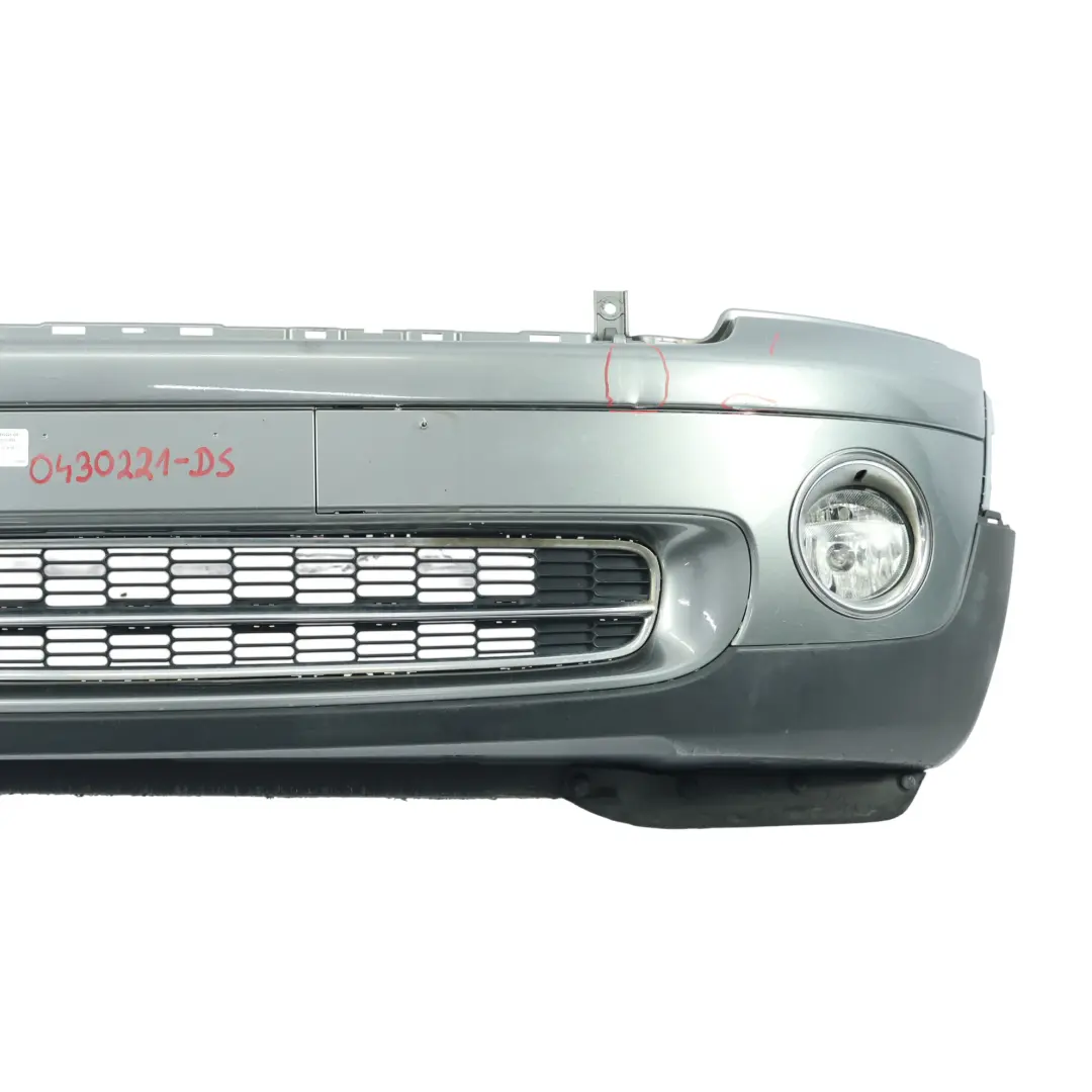 BMW Mini R55 R56 R57 Stossfänger Vorn Dark Silber Metallic - 871 - SKU 0430221-DS - Teilenummer 0430221