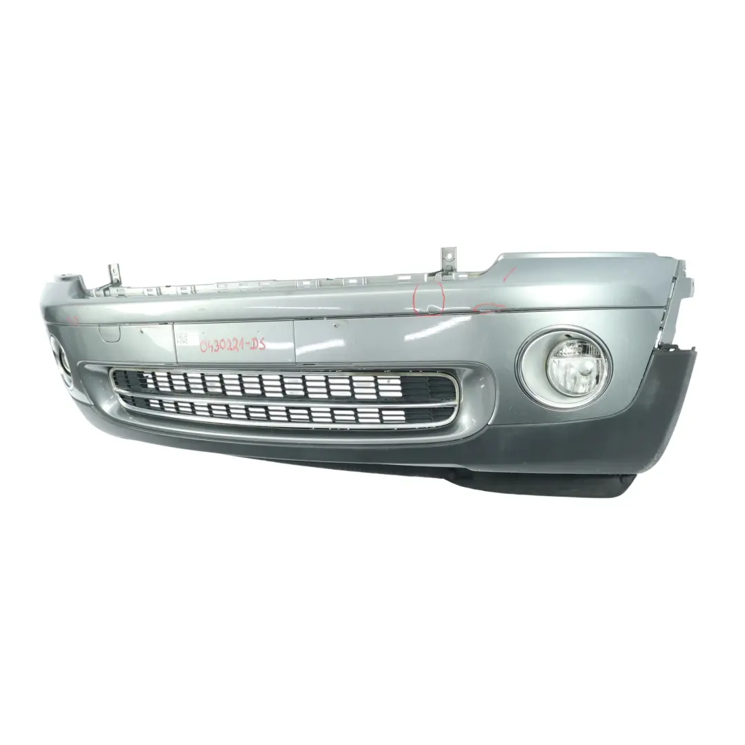 Mini Cooper R55 R56 Complete Front Bumper Trim Panel Dark Silver - 871 - SKU 0430221-DS - Part number 0430221