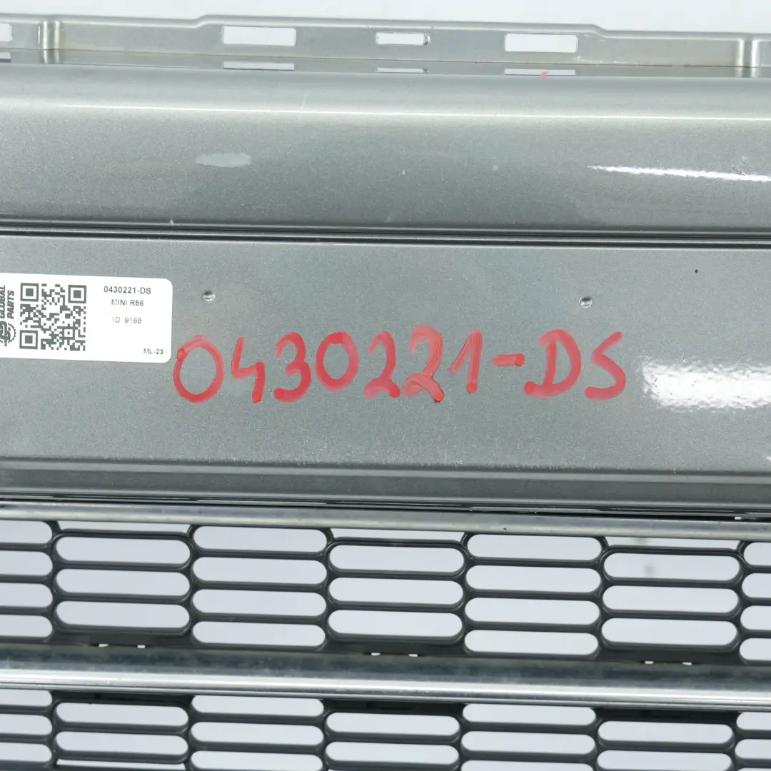 Mini Cooper R55 R56 Complete Front Bumper Trim Panel Dark Silver - 871 - SKU 0430221-DS - Part number 0430221