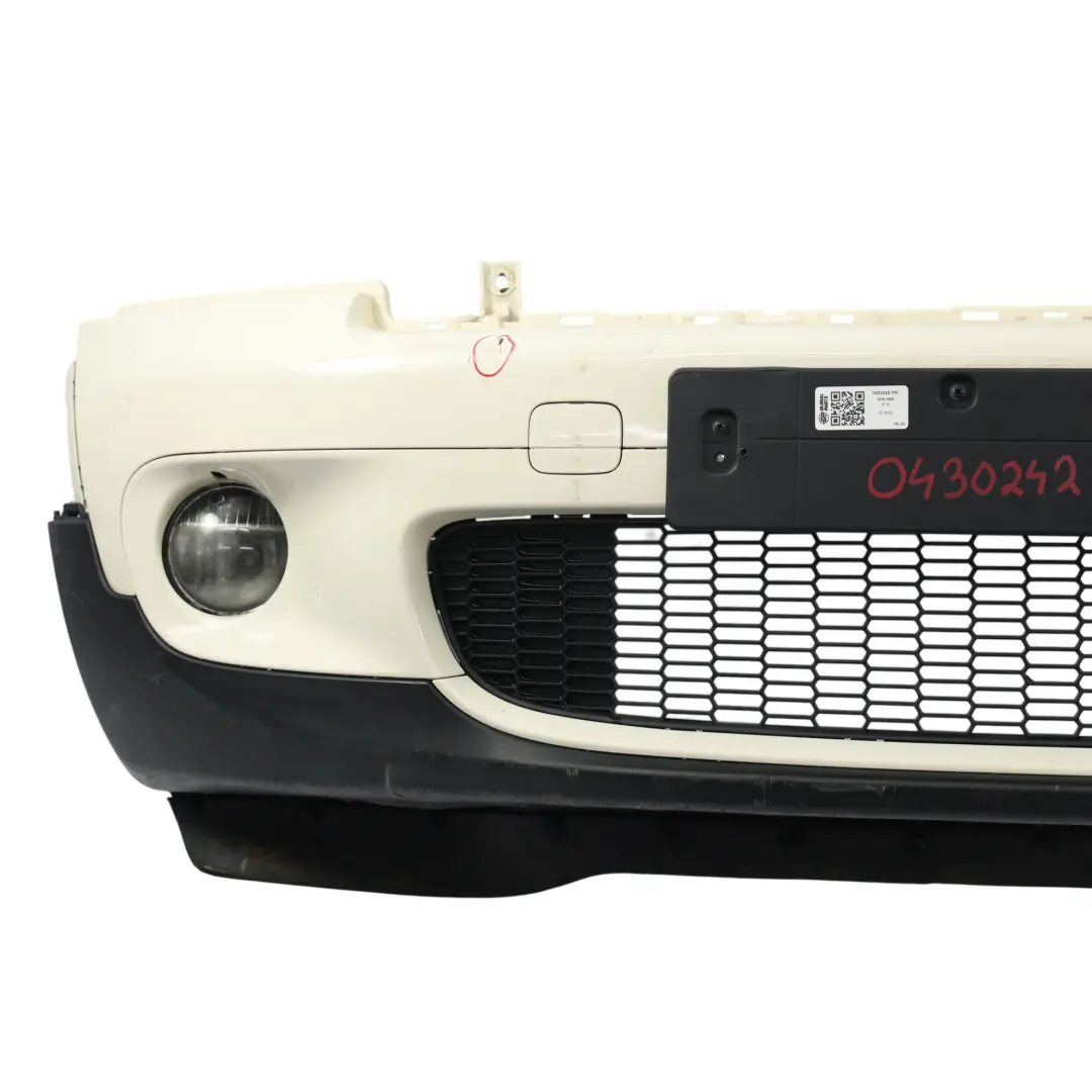 Mini R55 R56 R57 Cooper S Stossfänger Vorn Pepper White Weiss - 850 - SKU 0430242-PW - Teilenummer 0430242