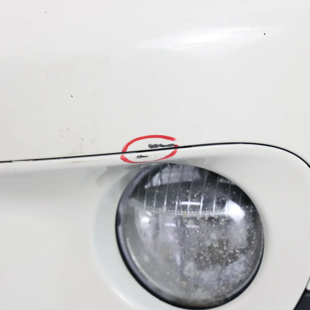 Mini Cooper S R55 R56 R57 Front Bumper Trim Panel Pepper White - 850 - SKU 0430242-PW - Part number 0430242