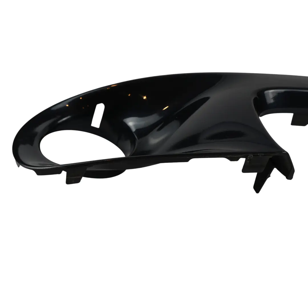 Mini R56 R55 R57 Embellecedor Parachoques Delantero Derecho Negro Metalizado B11 - SKU 0430244-ABS - Número de pieza 0430244