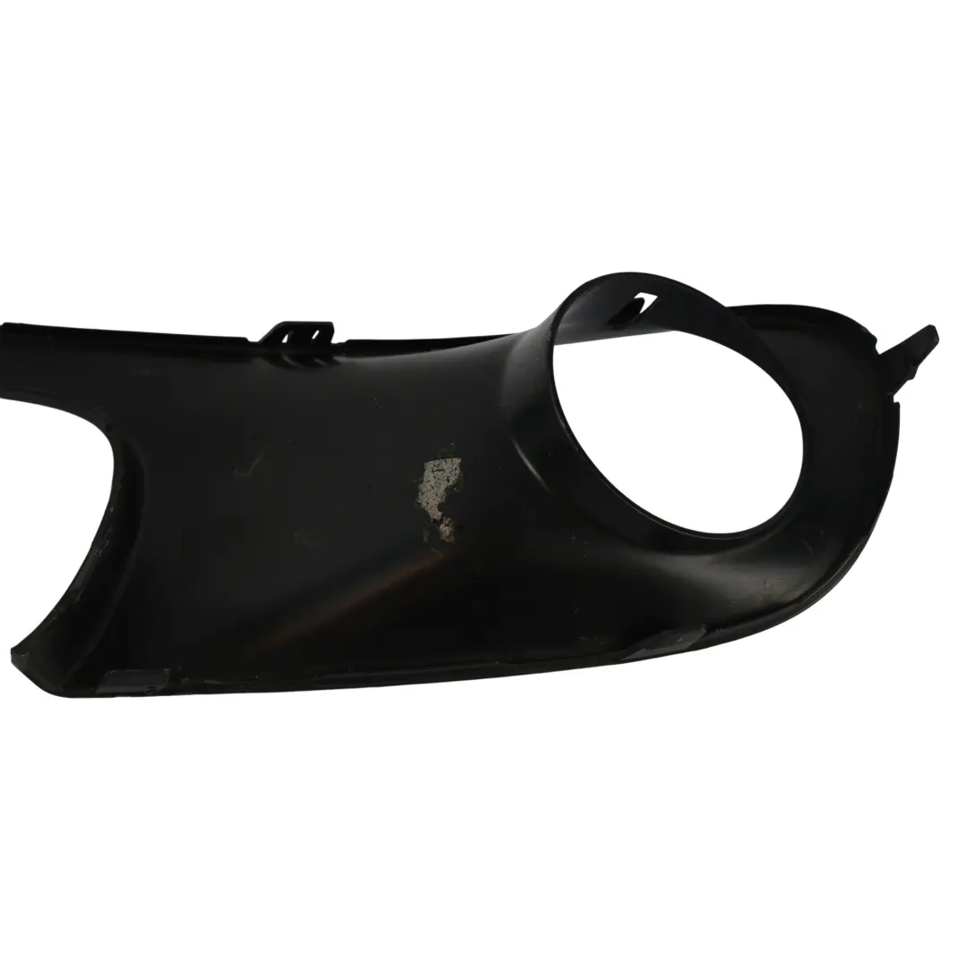 Mini R56 R55 R57 Front Bumper Trim Panel Right O/S Absolute Black Metallic - B11 - SKU 0430244-ABS - Part number 0430244