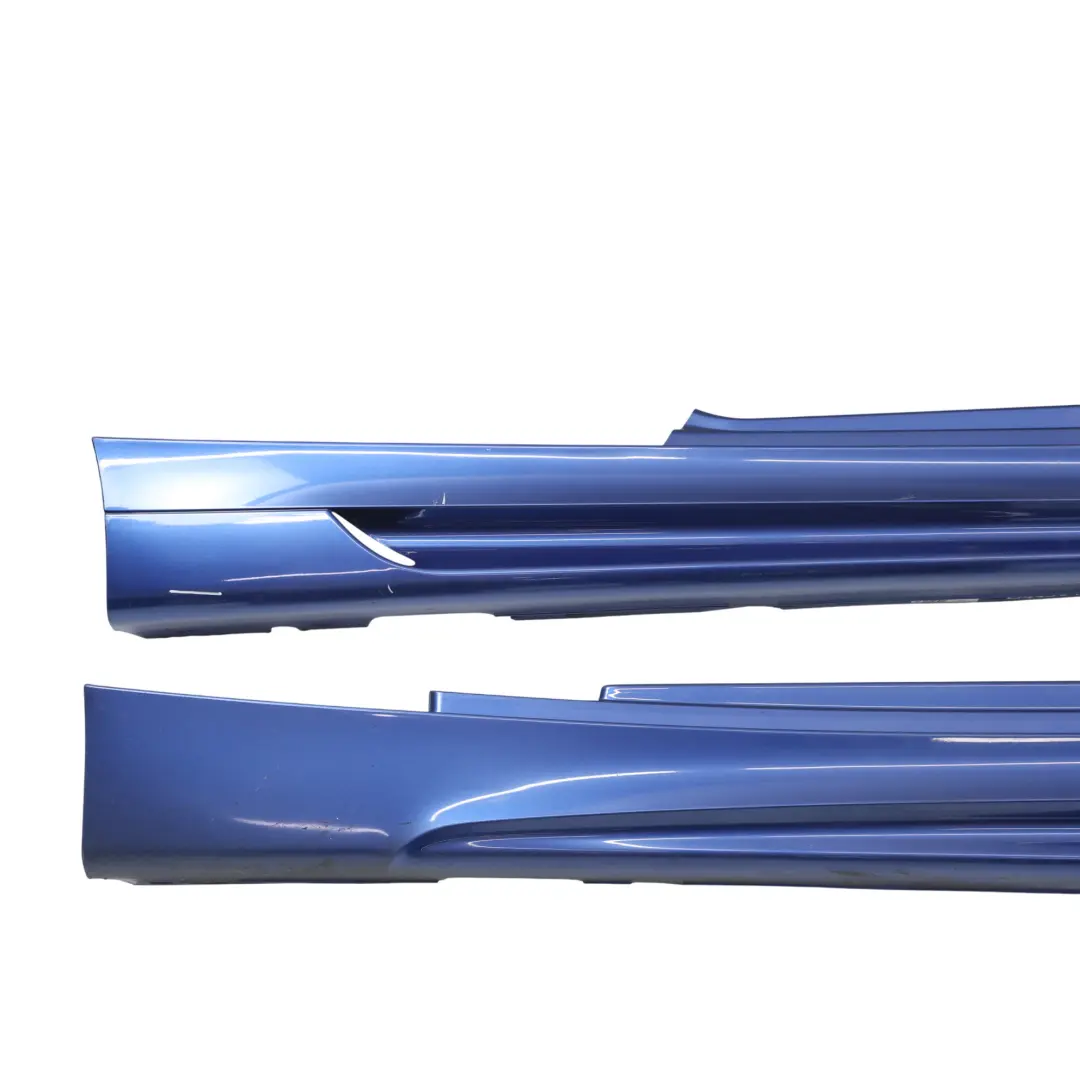 Side Skirt Aero Sill Strip Left Right N/O/S Set Montegoblau - A51 to BMW E81 E82 with Part number 0445641 BMW E81 E82 Side Skirt Aero Sill Strip Left Right N/O/S Set Montegoblau - A51 - SKU 0445641-MTB - Part number 0445641