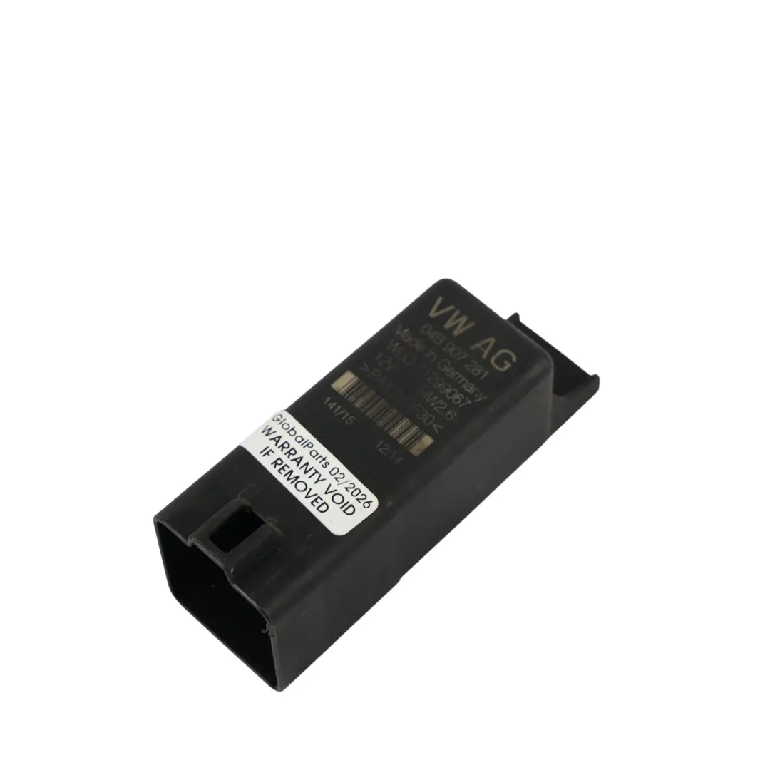 Volkswagen Polo 6R Audi A1 8X Module Commande Relais Préchauffage - SKU 04B907281 - Numéro de pièce 04B907281