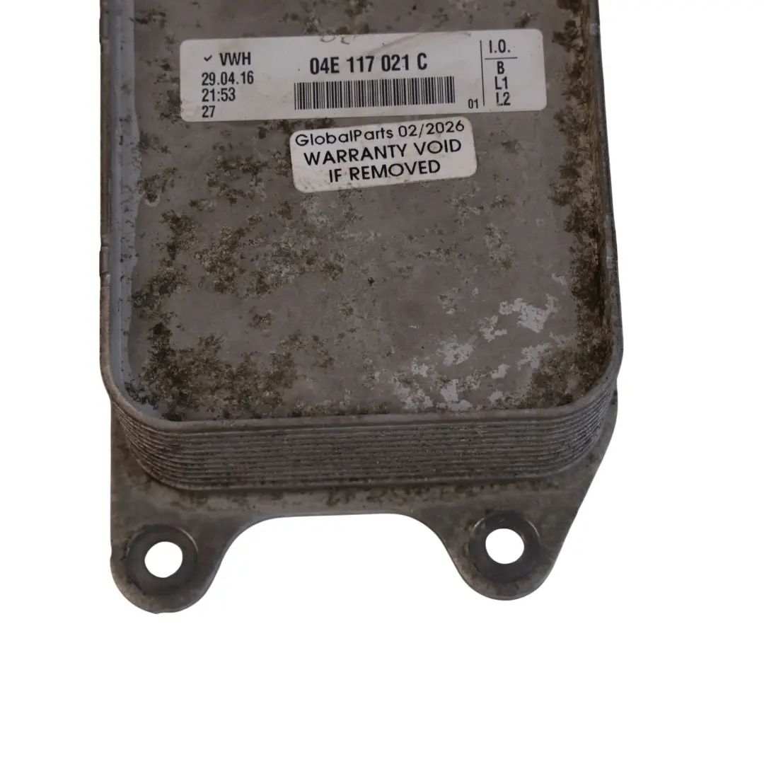Mk4 6P Leon Mk3 Intercambiador Aceite Del Motor Gasolina para Seat Ibiza con número de pieza 04E117021C Seat Ibiza Mk4 6P Leon Mk3 Intercambiador Aceite Del Motor Gasolina - SKU 04E117021C - Número de pieza 04E117021C
