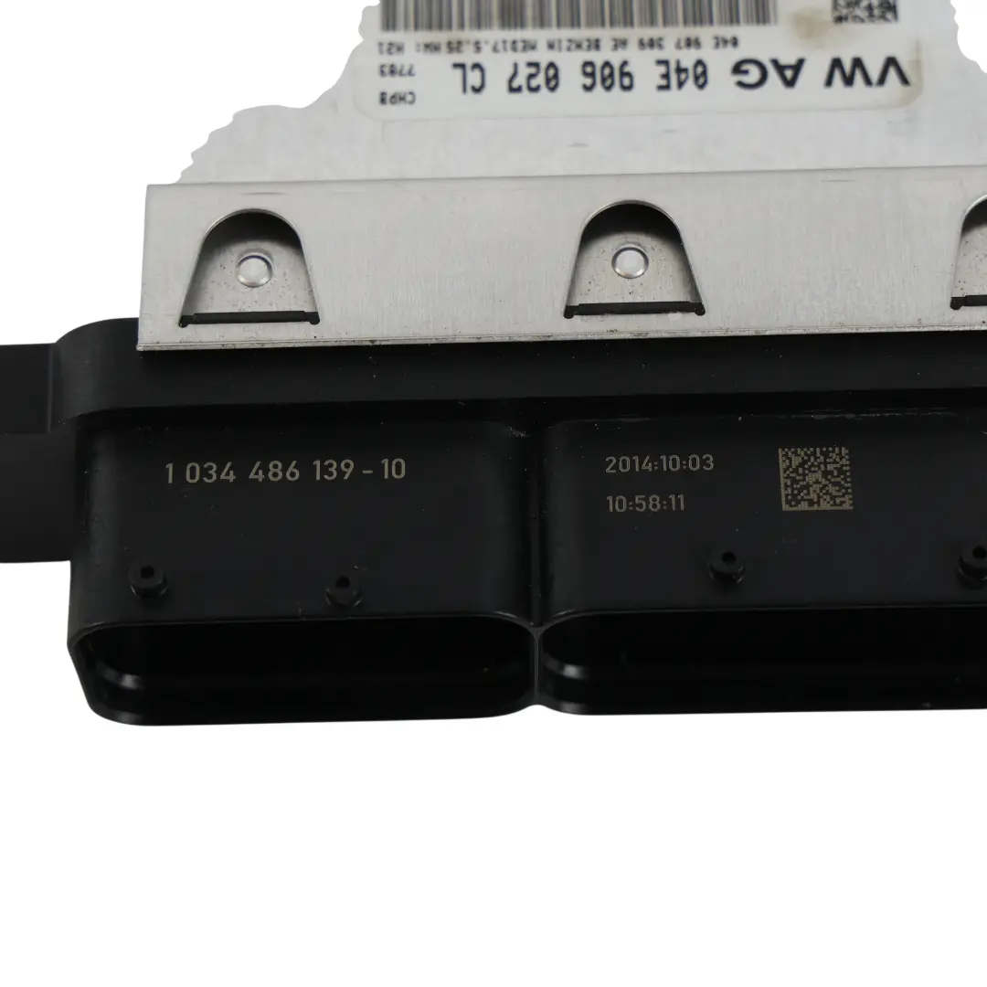 1.4TSI CHPB 150HP Unidad Motor ECU Automático para VW Golf Mk7 Audi Q3 8U con número de pieza 04E906027CL VW Golf Mk7 Audi Q3 8U 1.4TSI CHPB 150HP Unidad Motor ECU Automático - SKU 04E906027CL - Número de pieza 04E906027CL