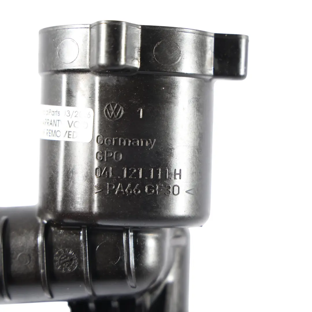 Thermostat Coolant Housing Valve 2.0 TDI to Audi A4 B8 A5 F5 TT FV with Part number 04L121111H Audi A4 B8 A5 F5 TT FV Thermostat Coolant Housing Valve 2.0 TDI - SKU 04L121111H-1 - Part number 04L121111H