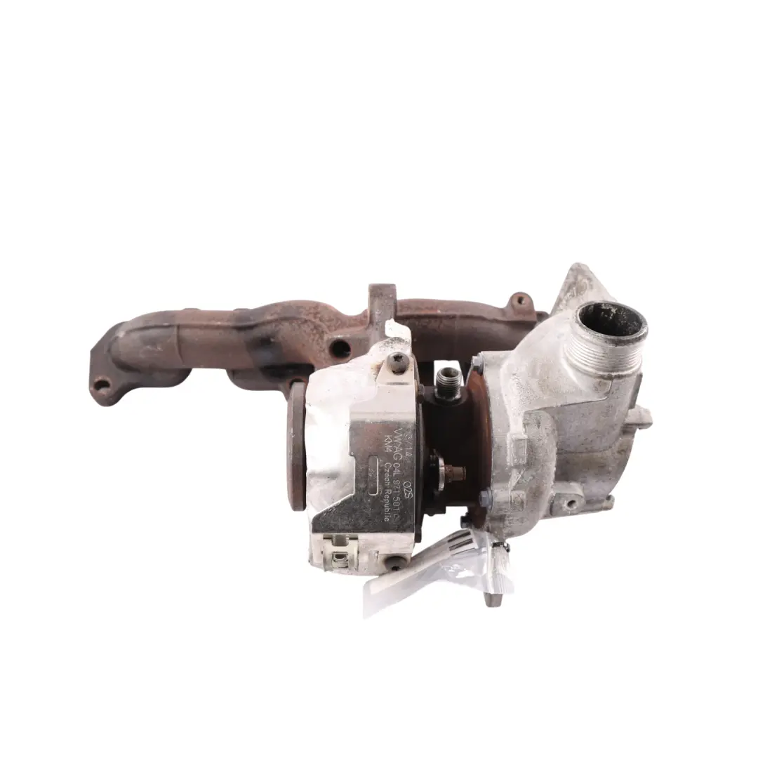 Audi A3 8V Turbocharger Exhaust Manifold 2.0 TDI Diesel Engine - SKU 04L253019Q-1 - Part number 04L253019Q