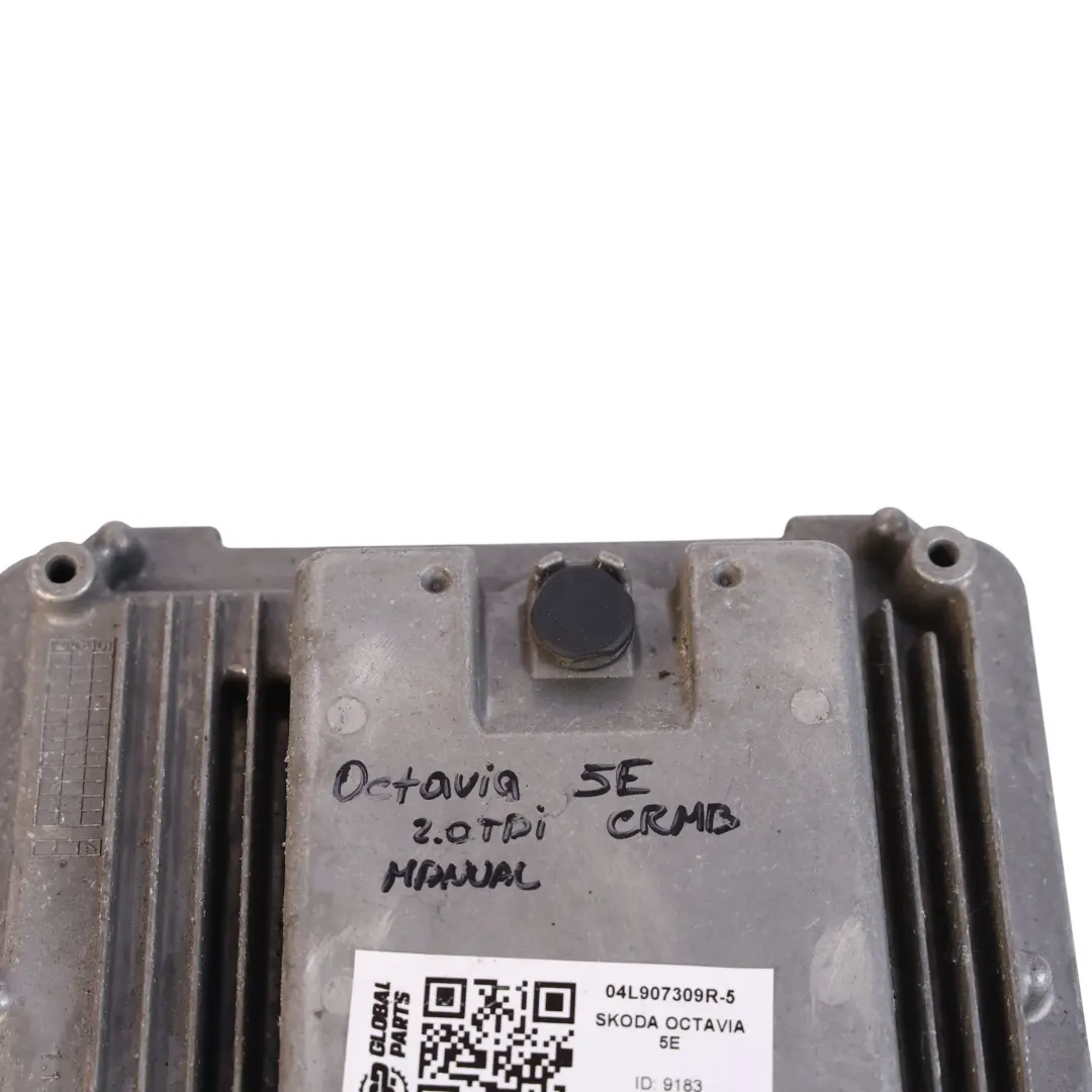 Skoda Octavia Mk3 5E 2.0 TDI 150HP CRMB Motor Steuer Gerät Manuelles - SKU 04L907309R-5 - Teilenummer 04L907309R