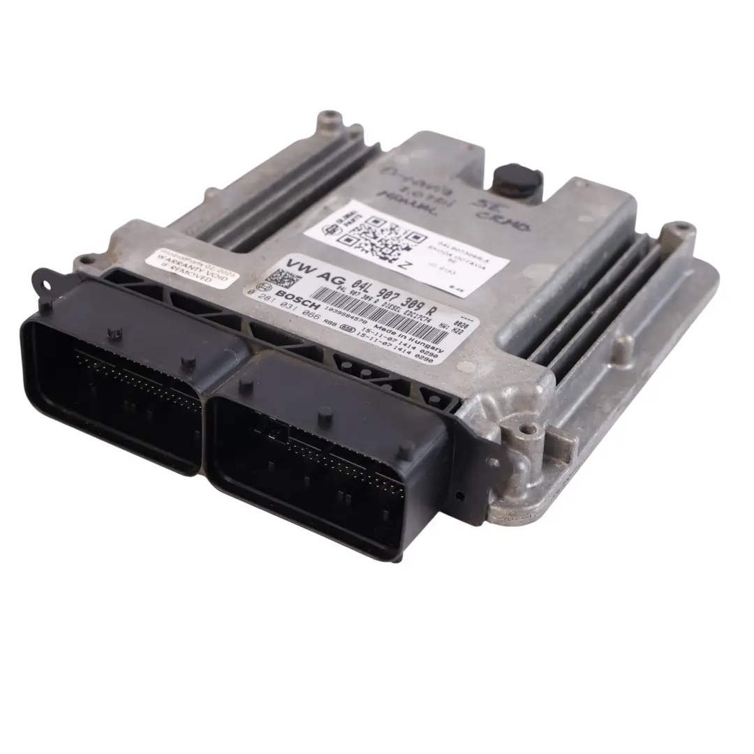 Skoda Octavia Mk3 5E 2.0 TDI 150HP CRMB Control Del Motor ECU Manual - SKU 04L907309R-5 - Número de pieza 04L907309R