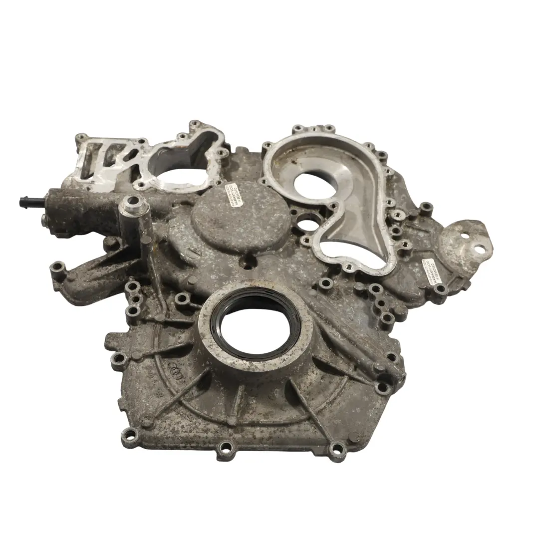 Gearbox Timing Case Covering Plate Panel 3.0 TDI to Audi Q7 4L Engine with Part number 059103151 Audi Q7 4L Engine Gearbox Timing Case Covering Plate Panel 3.0 TDI - SKU 059103151 - Part number 059103151