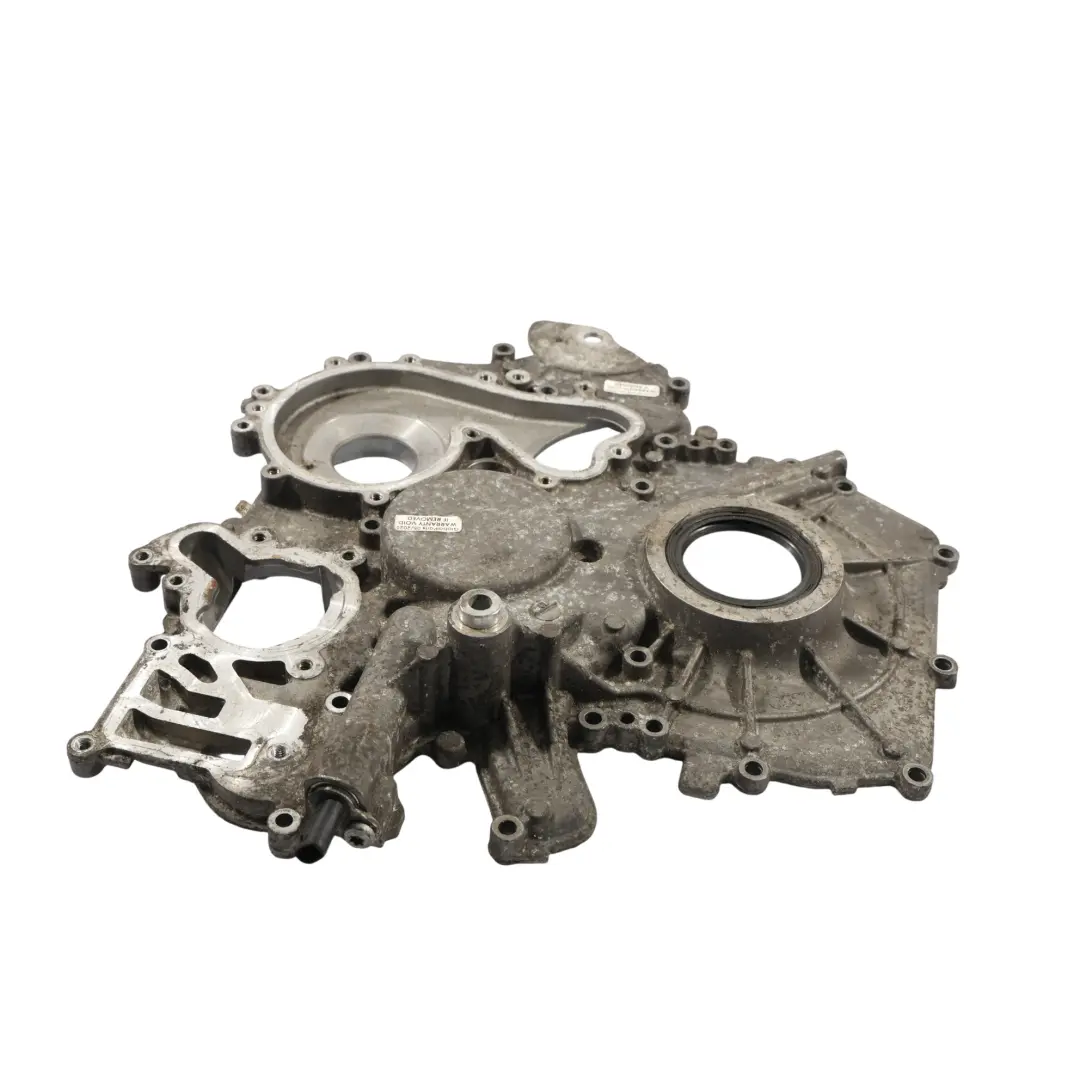 Gearbox Timing Case Covering Plate Panel 3.0 TDI to Audi Q7 4L Engine with Part number 059103151 Audi Q7 4L Engine Gearbox Timing Case Covering Plate Panel 3.0 TDI - SKU 059103151 - Part number 059103151