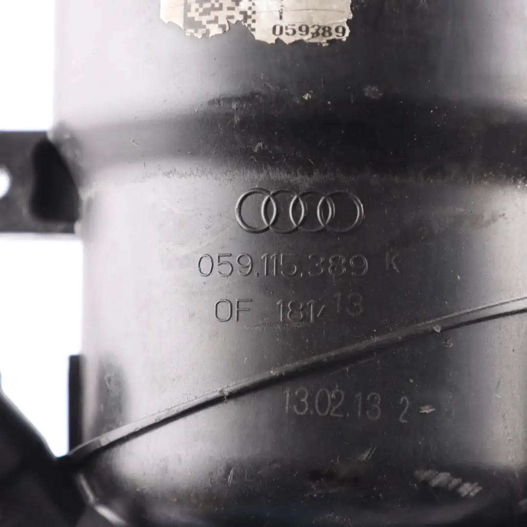 VW Touareg 7L Audi Q7 4L 3.0 TDI Oil Filter Housing Oil Cooler 059115389K - SKU 059115389H-1 - Part number 059115389H