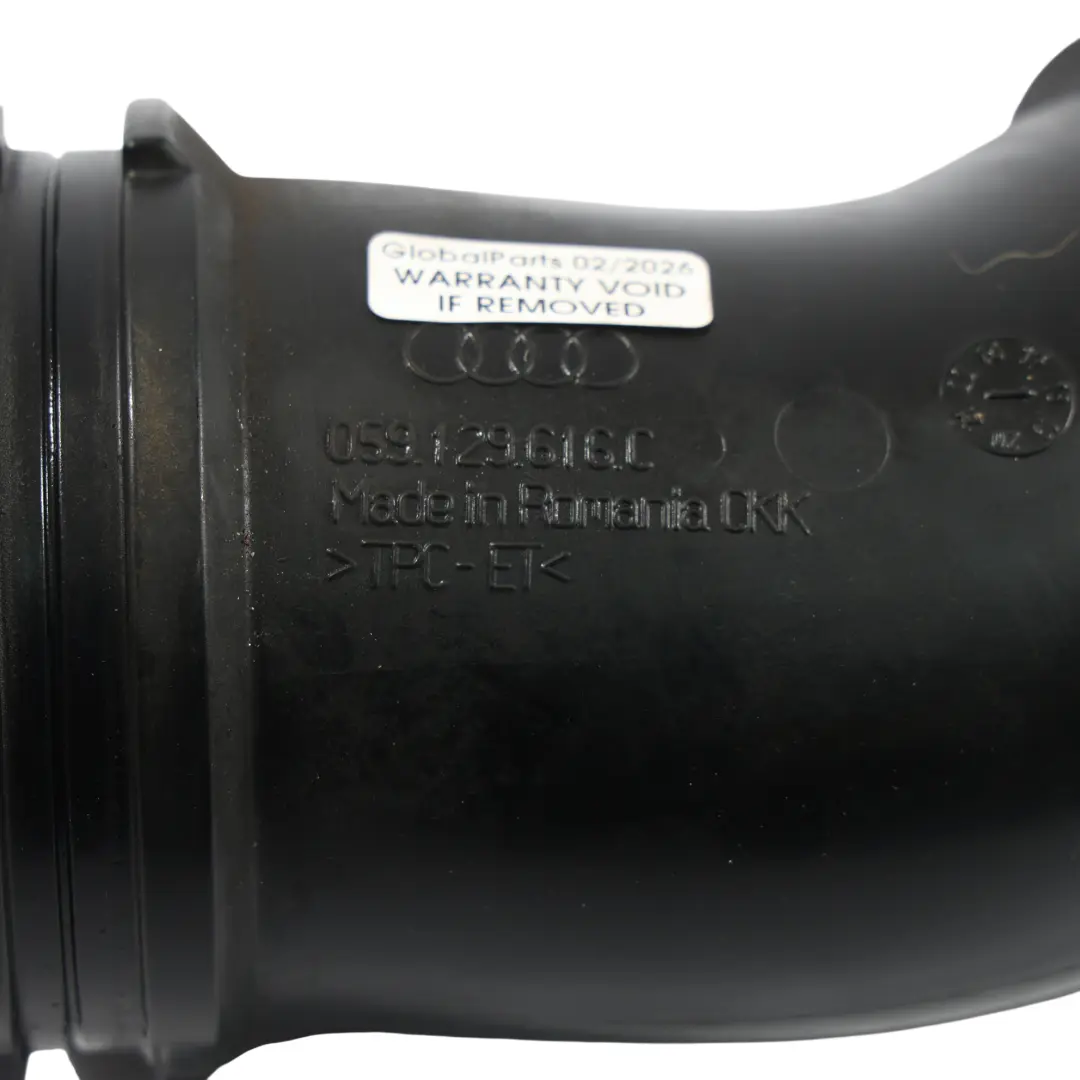 4K 3.0 TDI Motor Tubo Admisión Aire Línea Manguera para Audi A6 C8 A7 con número de pieza 059129616C Audi A6 C8 A7 4K 3.0 TDI Motor Tubo Admisión Aire Línea Manguera - SKU 059129616C - Número de pieza 059129616C
