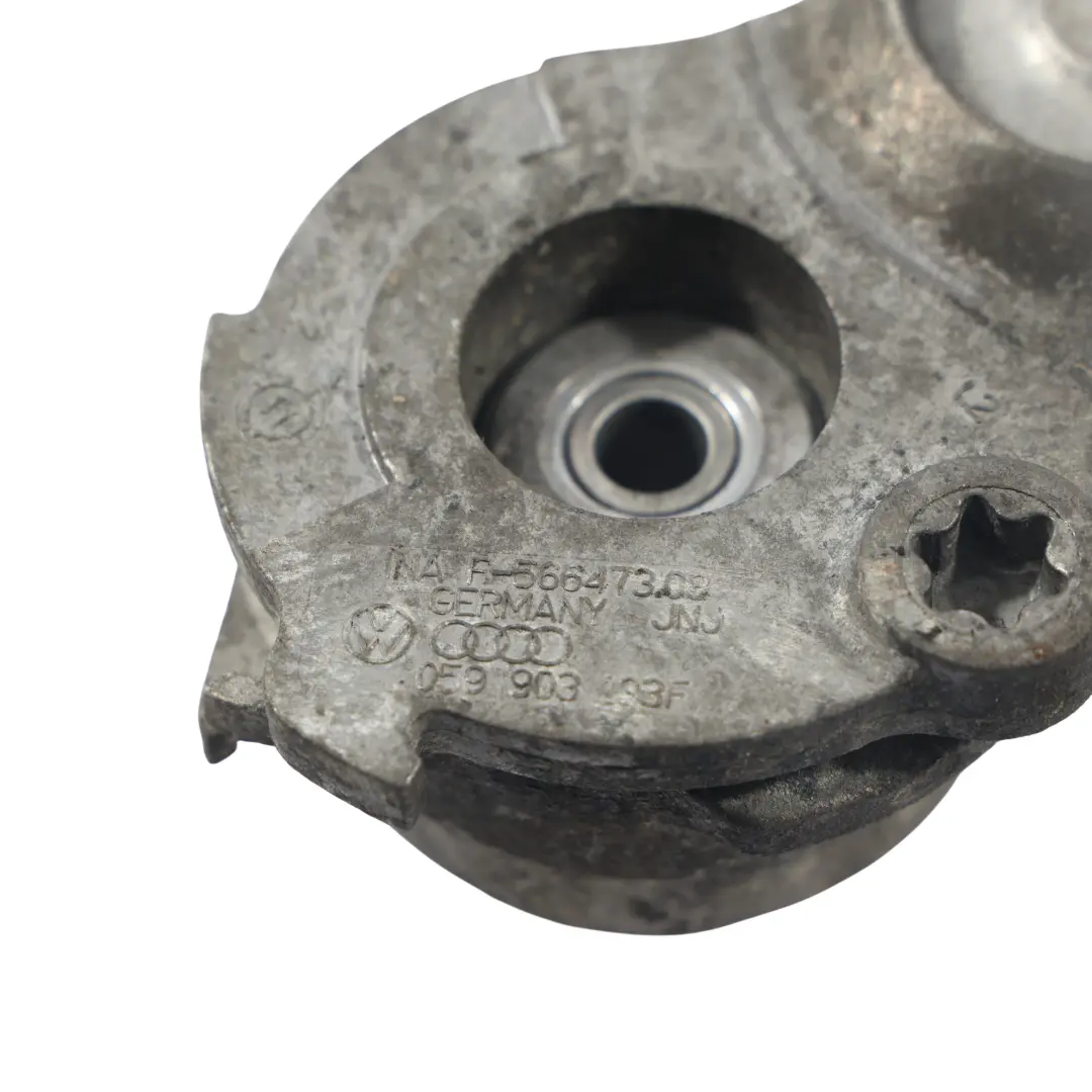 Audi A7 4G 3.0 TDI Alternator Belt Tensioner Damper Mount Bracket - SKU 059903133J-1 - Part number 059903133J