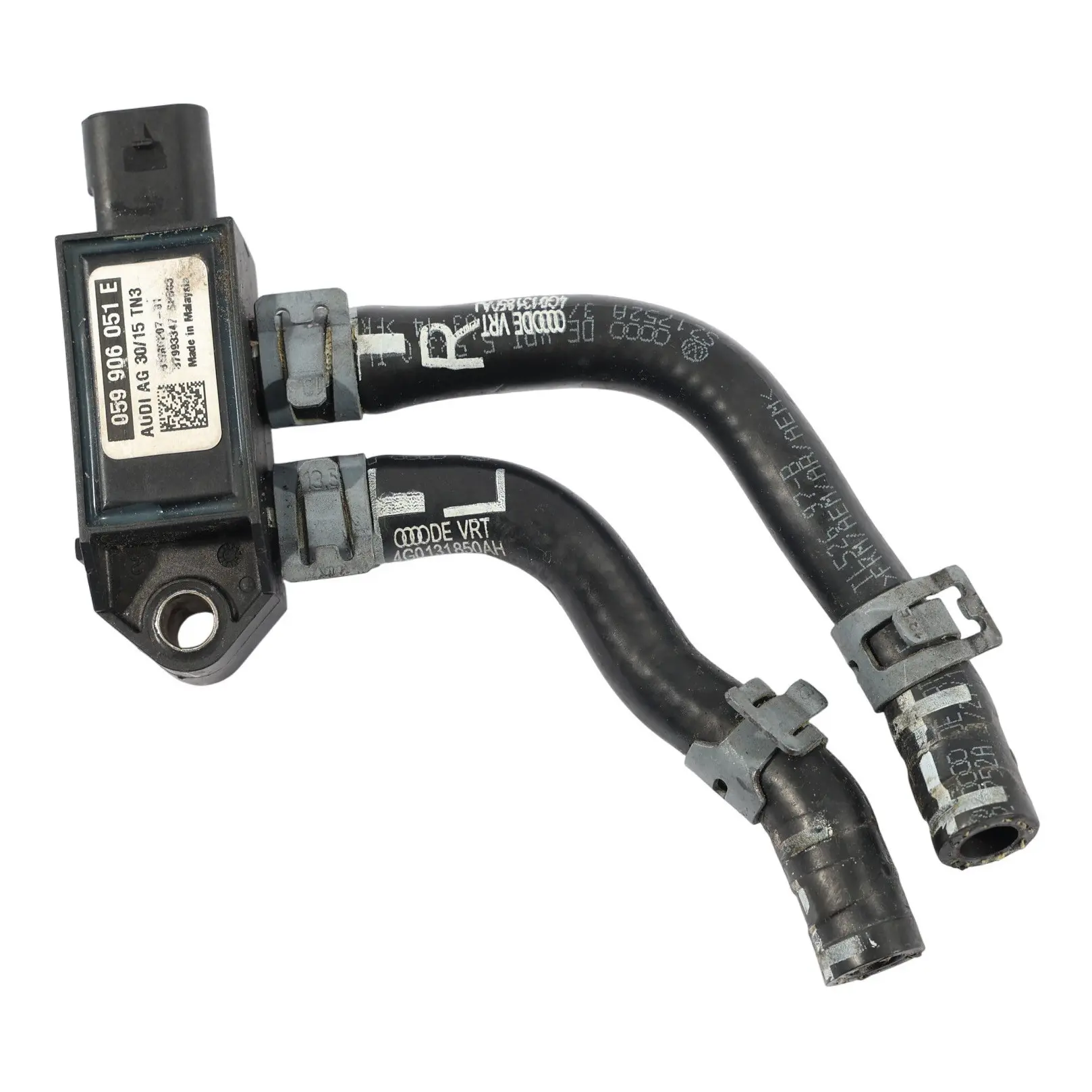Audi A6 C7 A7 4G DPF Exhaust Pressure Sensor Unit Diesel 3.0 TDI 059906051E
