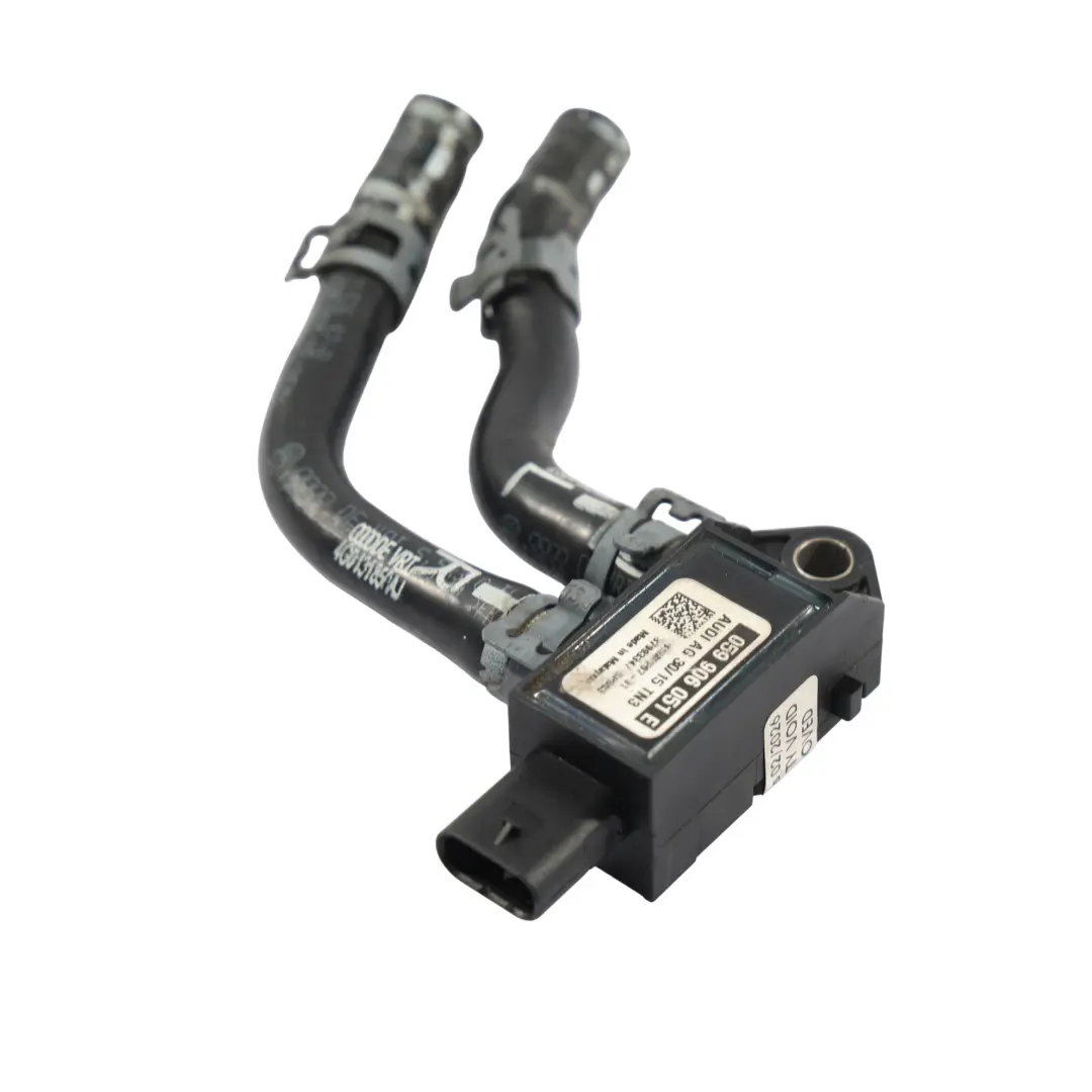 Capteur De Pression D'Échappement DPF 3.0 TDI pour Audi A6 C7 A7 4G à propos du numéro de pièce 059906051E Audi A6 C7 A7 4G Capteur De Pression D'Échappement DPF 3.0 TDI - SKU 059906051E - Numéro de pièce 059906051E