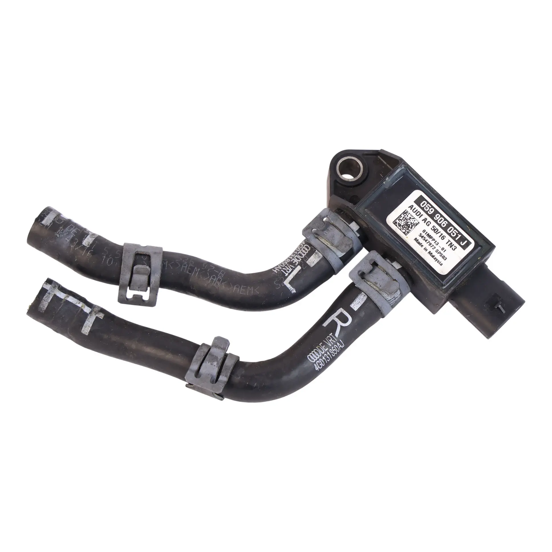 Audi A7 4G Sensore Pressione DPF Differenza Sender Scarico 3.0 TDI 059906051J