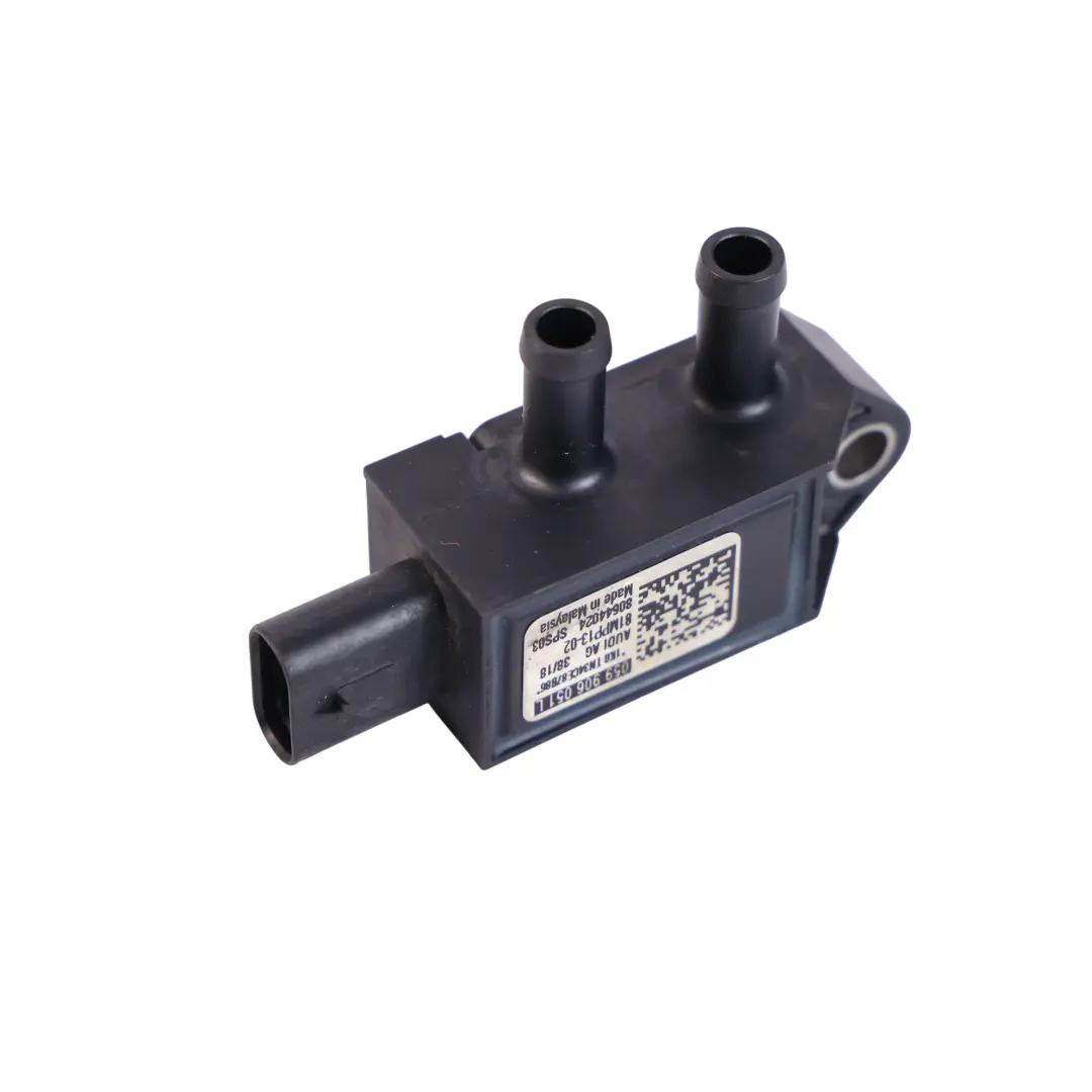 5F A6 C8 3.0 TDI Exhaust Pressure Difference Sensor to Audi A4 B9 A5 with Part number 059906051L Audi A4 B9 A5 5F A6 C8 3.0 TDI Exhaust Pressure Difference Sensor - SKU 059906051L - Part number 059906051L