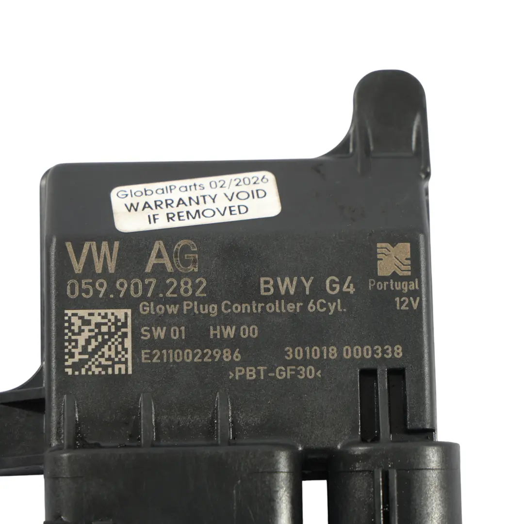 Audi A6 C8 Q7 4M Glow Plug Relay Unit Control Module 3.0 TDI - SKU 059907282 - Part number 059907282