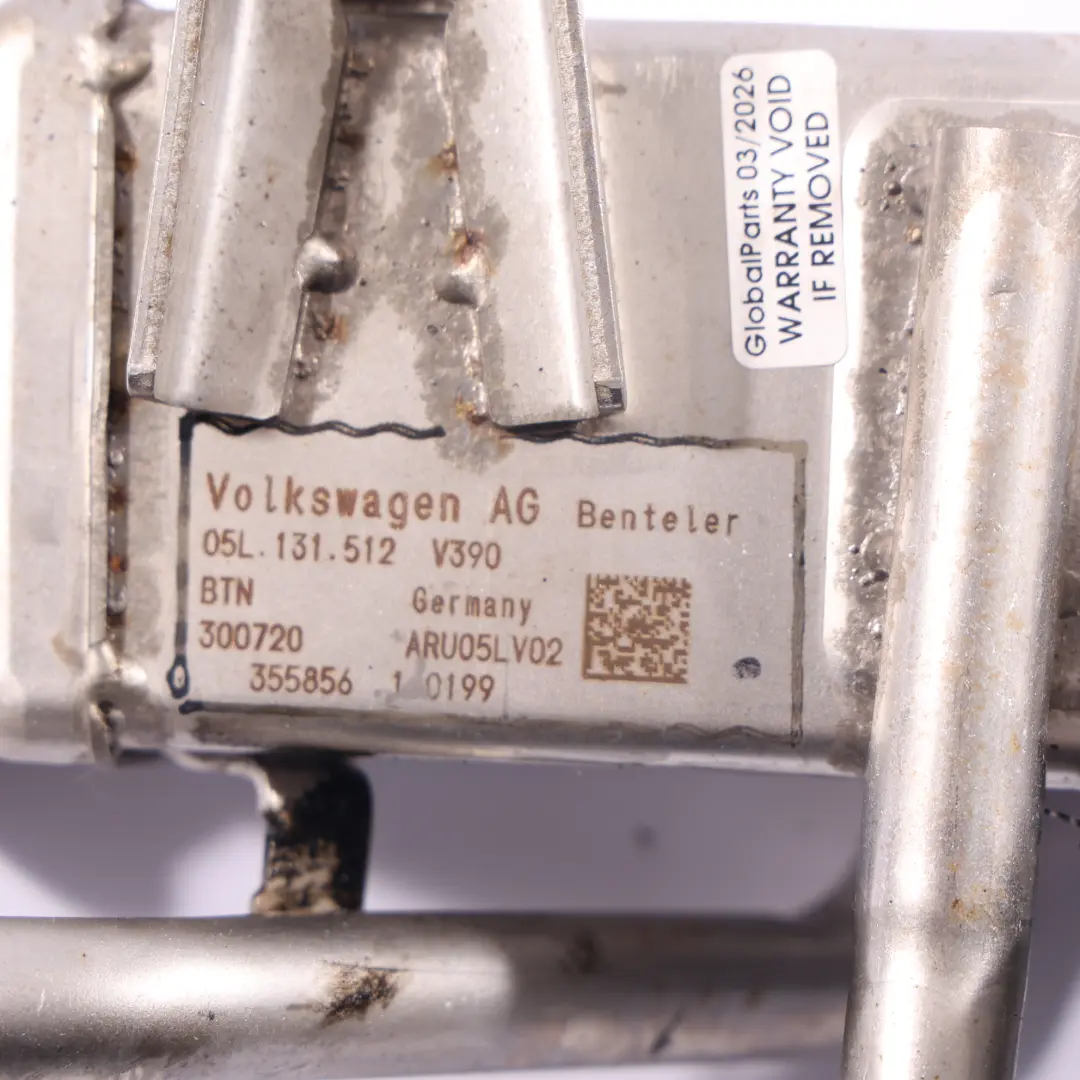 Audi A4 B9 A5 F5 Refroidisseur EGR Vanne Recirculation Gaz 2.0 TDI - SKU 05L131512 - Numéro de pièce 05L131512