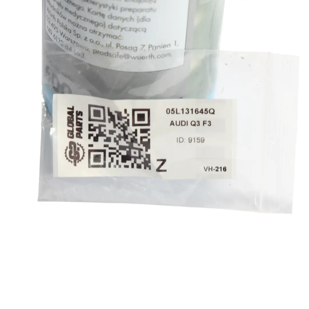 Audi Q3 F3 Diesel Uchwyt Filtra Cząstek Stałych DPF - SKU 05L131645Q - Numer Części 05L131645Q