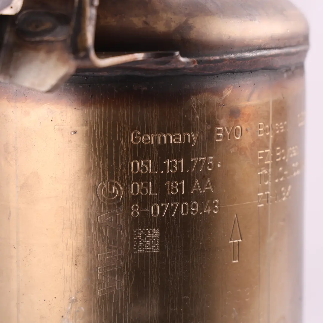 DPF Catalytic Converter to Audi Q5 FY A7 4G 3.0 TDI Diesel with Part number 05L131765Q Audi Q5 FY A7 4G 3.0 TDI Diesel DPF Catalytic Converter - SKU 05L131765Q - Part number 05L131765Q