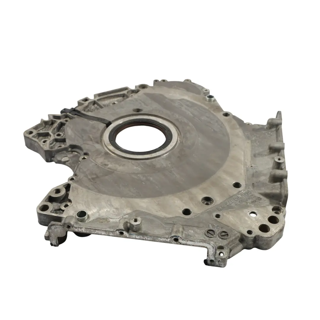Audi A4 S4 B8 Timing Chain Cover Engine Crankshaft Panel 3.0 TFSI - SKU 06E103173AA - Part number 06E103173AA