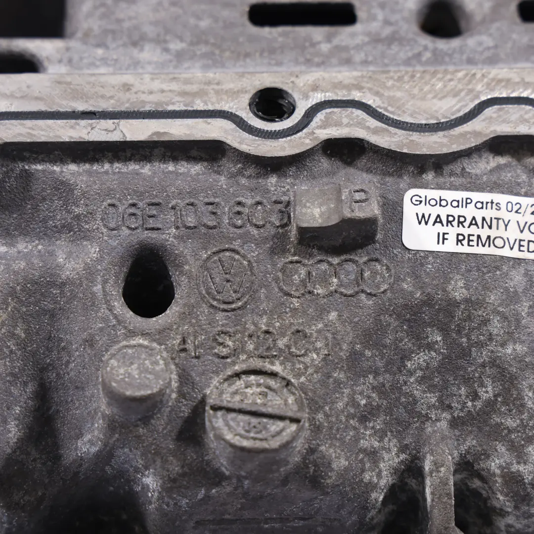 Audi S4 B8 S5 8T 3.0 TFSI CAKA Panneau Supérieur Carter Huile Moteur - SKU 06E103603P - Numéro de pièce 06E103603P