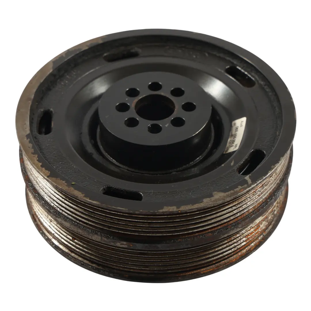 8F Crankshaft Vibration Dampener Pulley to Audi A4 B8 A6 C7 S4 B8 S5 with Part number 06E105251E Audi A4 B8 A6 C7 S4 B8 S5 8F Crankshaft Vibration Dampener Pulley - SKU 06E105251E - Part number 06E105251E